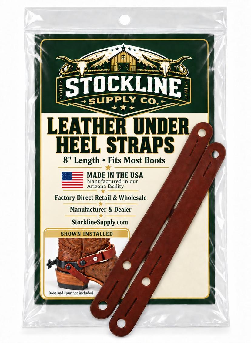 Under Heel Straps for Spurs