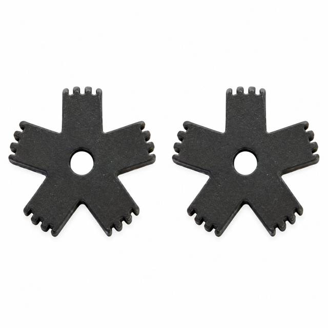 Bull Riding Spur Rowels – Pro Gripper 5 Point Steel