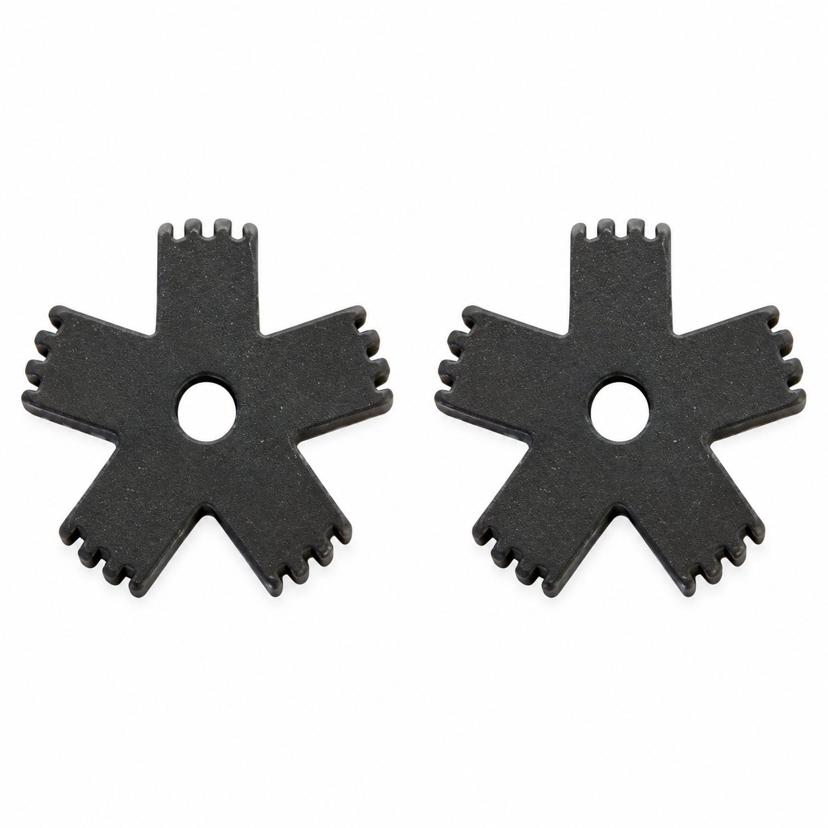 Bull Riding Spur Rowels – Pro Gripper 5 Point Steel