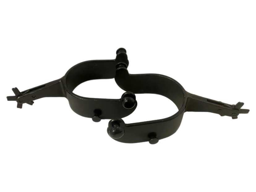 Youth Bull Riding Spurs 15 Degree Offset – Roughstock Spurs