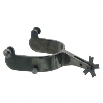 Bull Rider Steel Rodeo Spurs Wholesale – Blue Steel Spurs | Stockline Supply Co