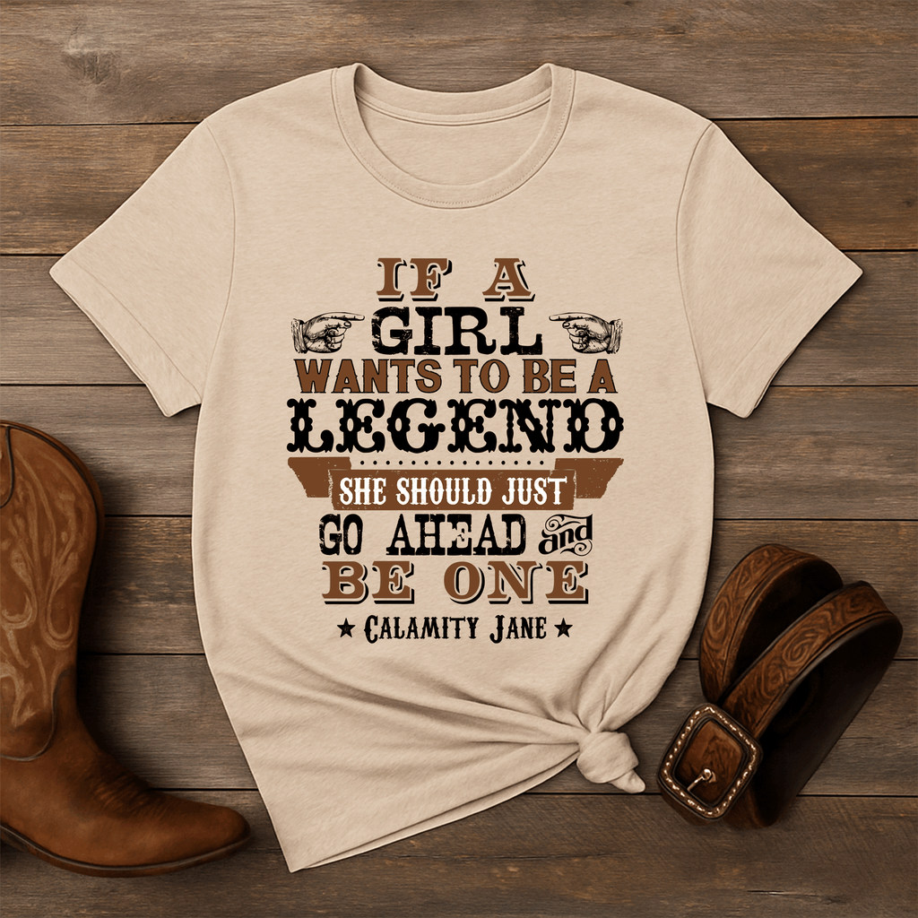 Be a Legend Graphic Tee Wholesale – Western Shirt | Stockline Supply Co
