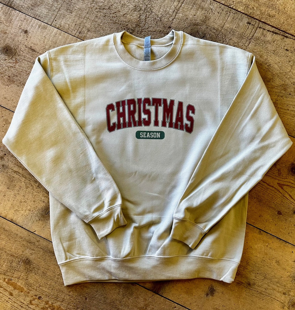 Christmas Season Graphic Sweatshirt Wholesale – Western Pullover | Stockline Supply Co