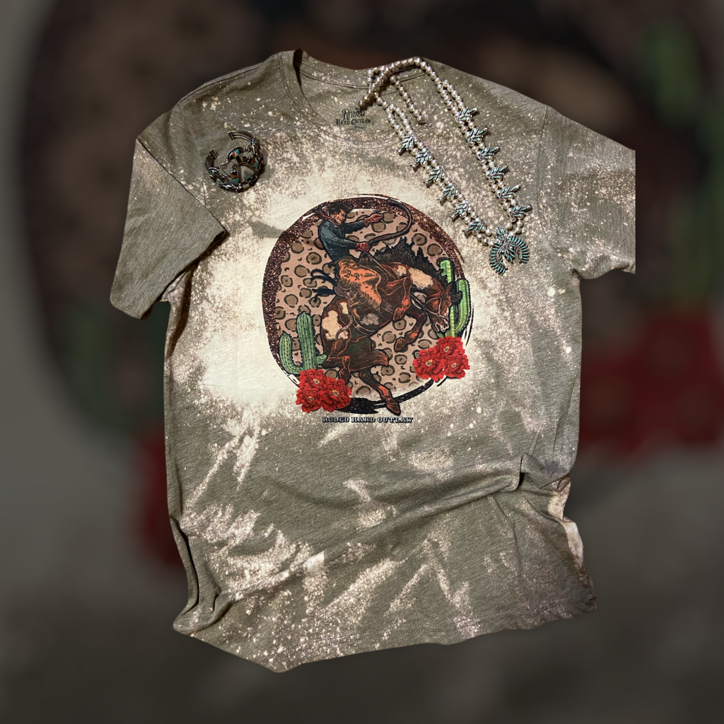 Arizona Bronc Rider Graphic Tee Wholesale – Western Shirt | Stockline Supply Co