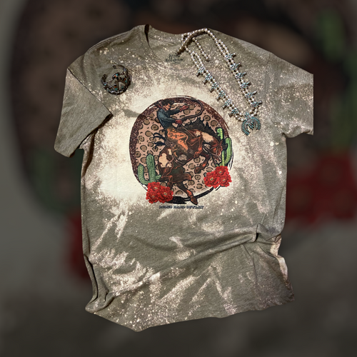 Arizona Bronc Rider Graphic Tee Wholesale – Western Shirt | Stockline Supply Co