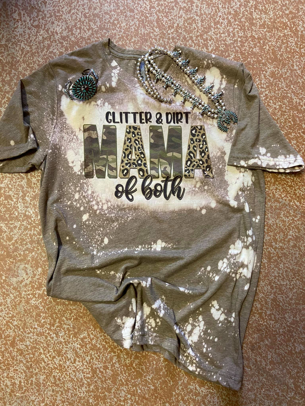 Glitter Dirt Momma Graphic Tee Wholesale – Western Shirt | Stockline Supply Co