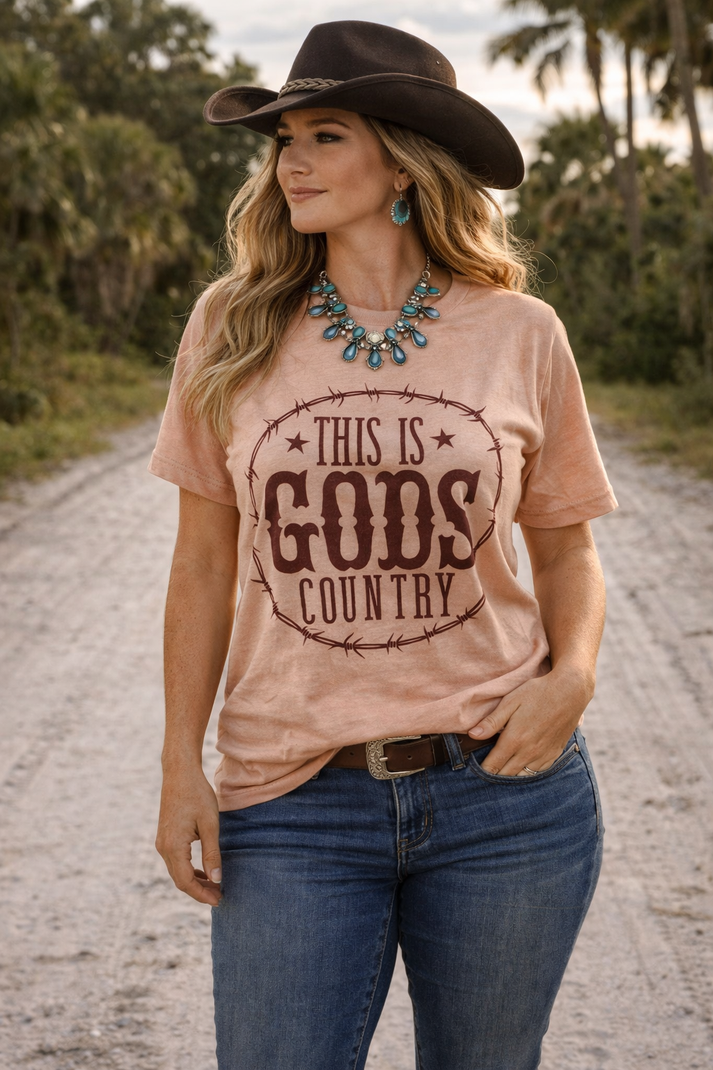 God’s Country Graphic Tee – Western Lifestyle T-Shirt | Wholesale Apparel | Stockline Supply Co