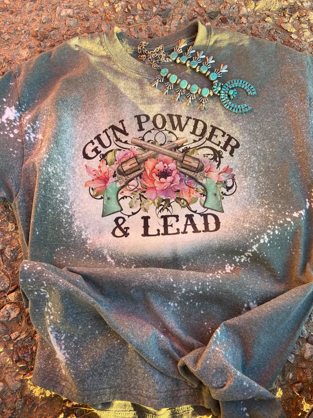 Powder and Lead Graphic Tee – Western Lifestyle T-Shirt | Wholesale Apparel | Stockline Supply Co