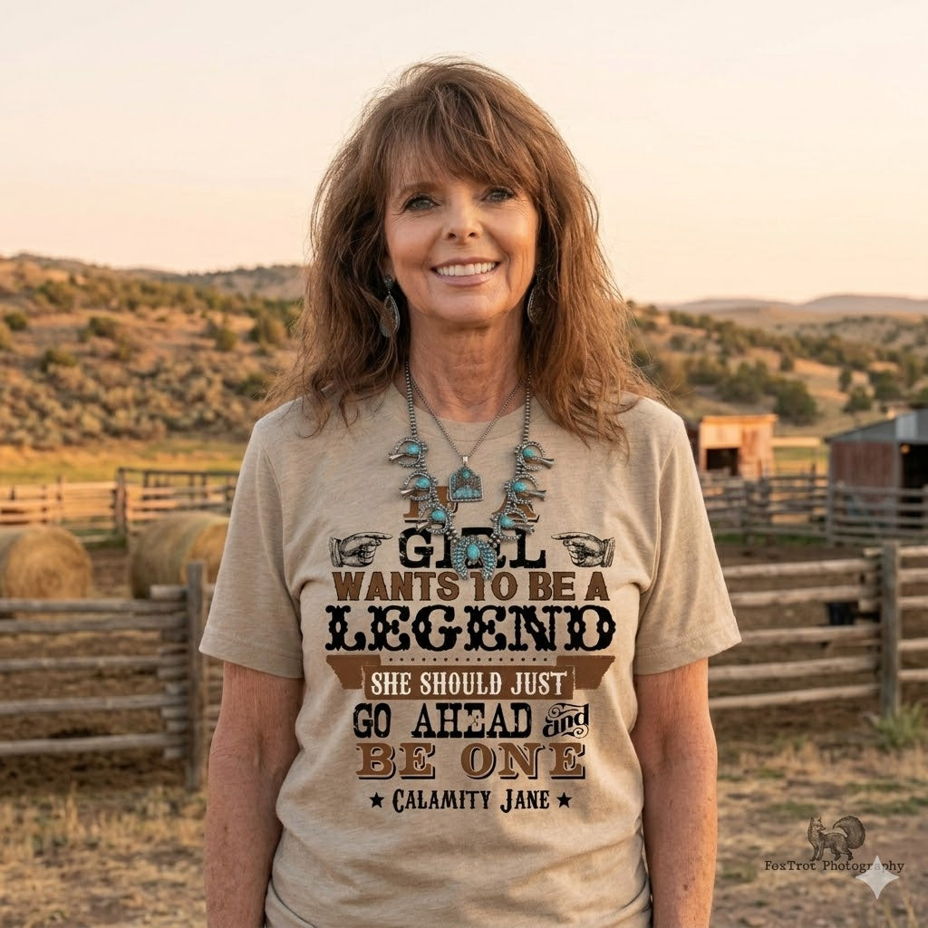 Be a Legend Graphic Tee Wholesale – Western Shirt | Stockline Supply Co