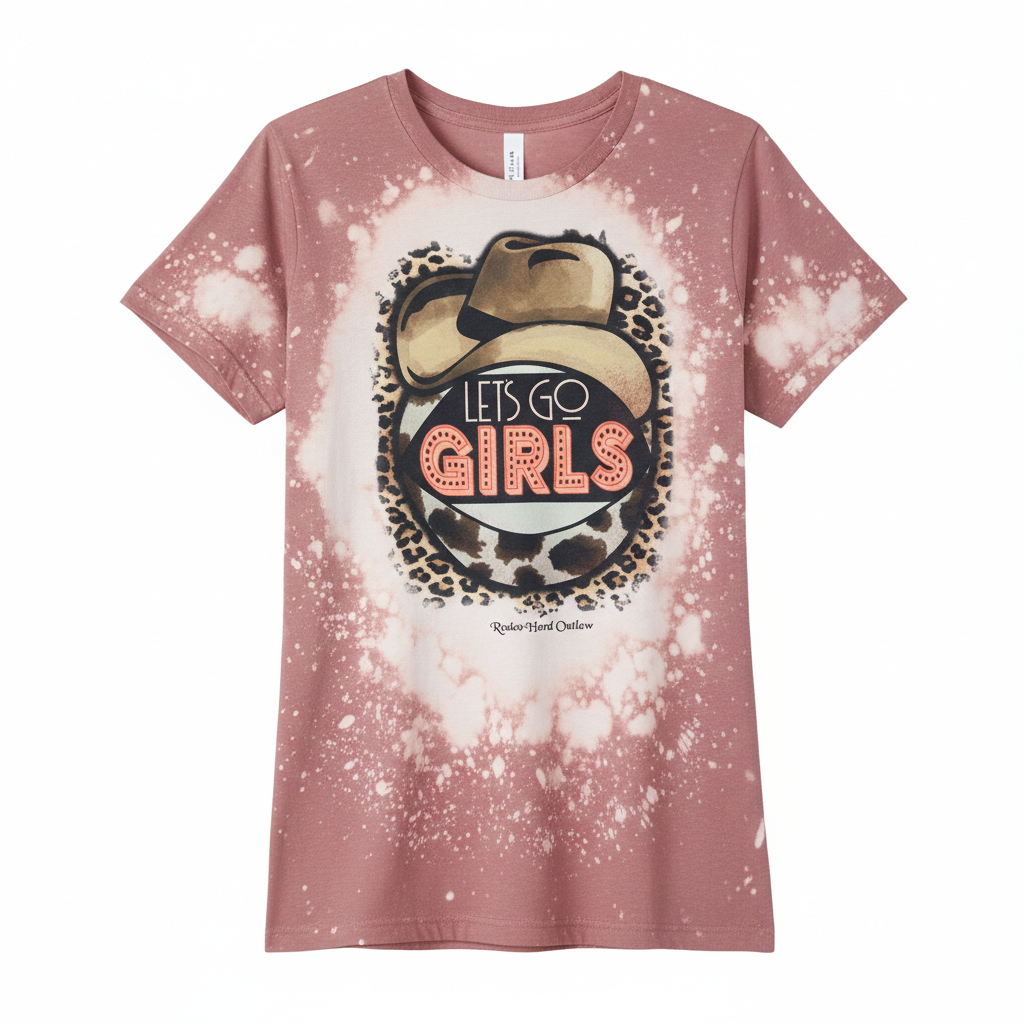 Let’s Go Girls Barrel Racing Tee Wholesale – Western Graphic Shirt | Stockline Supply Co
