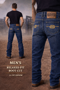 Men’s Western Boot Cut Jeans Wholesale – 14 oz Relaxed Fit Denim | Stockline Supply Co