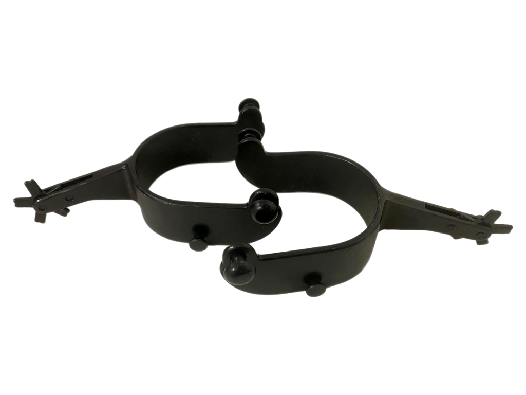 Youth Bull Riding Spurs 15 Degree Offset Wholesale – Roughstock Spurs | Stockline Supply Co