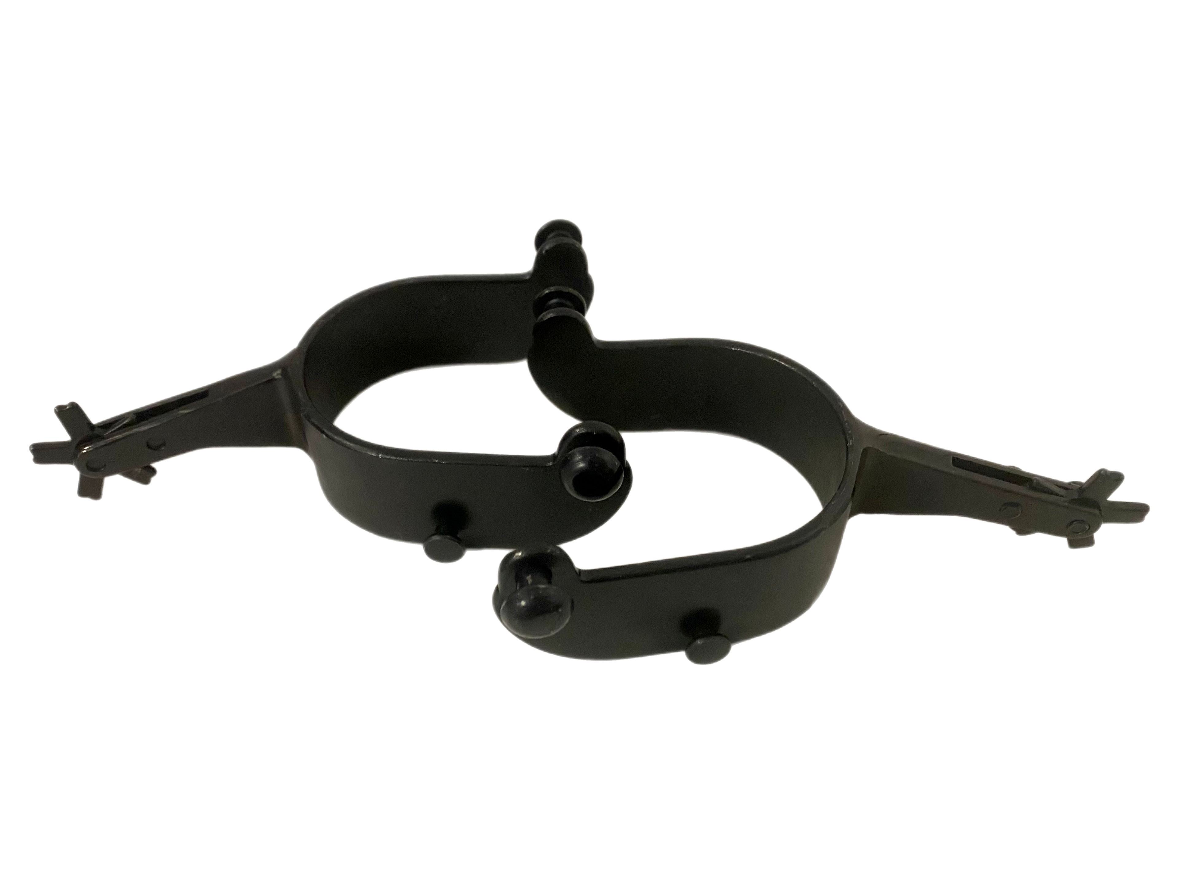 Youth Bull Riding Spurs 15 Degree Offset Wholesale – Roughstock Spurs | Stockline Supply Co